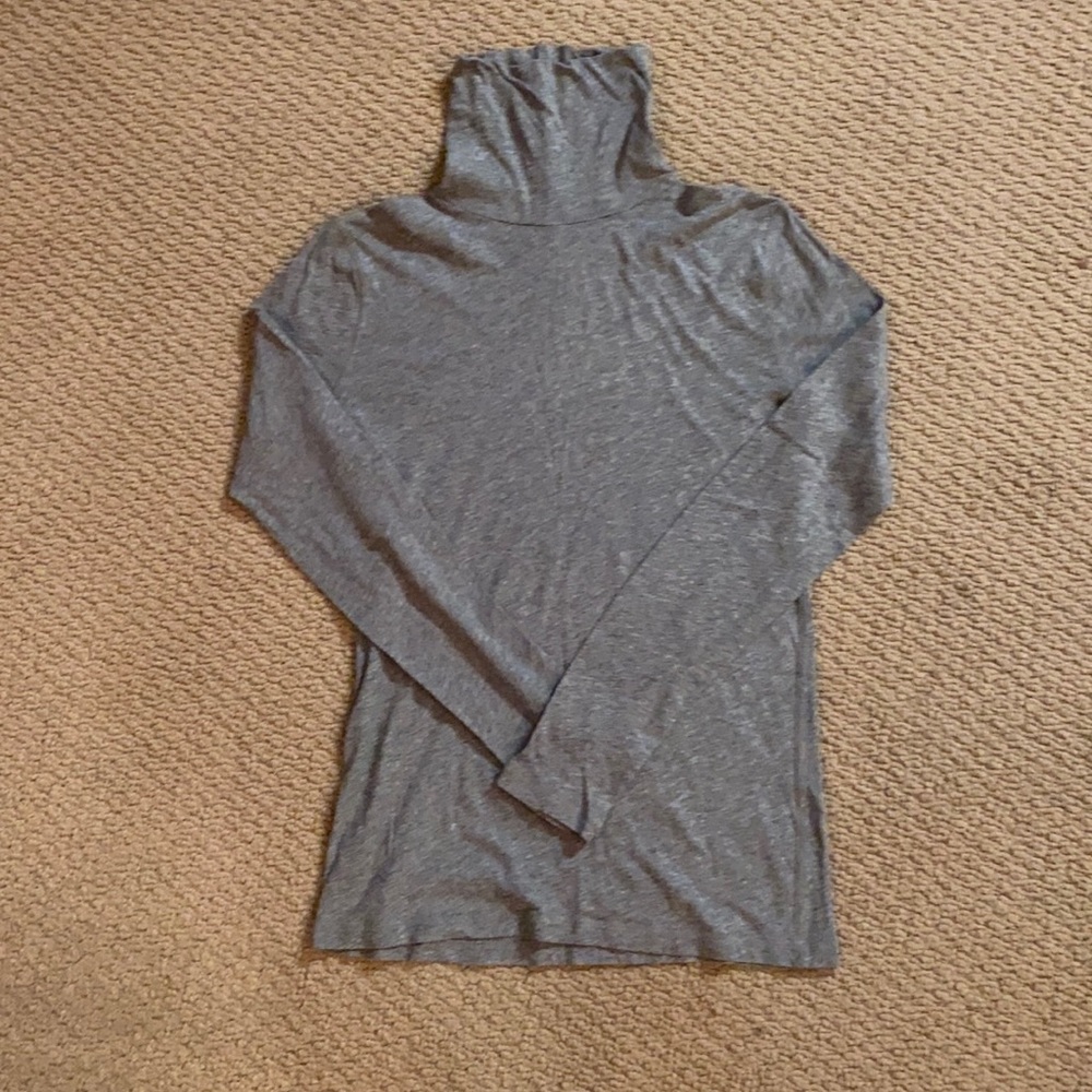 Small dark gray JCrew turtle neck